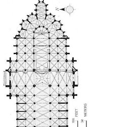 17 - Planta Catedral Amiens