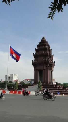 Monumento da Independência - Phnom Penh