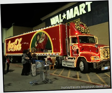 CocaCola Christmas Truck, Beaux Bridge, LA