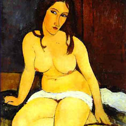 Modigliani, Seated Nude 1917