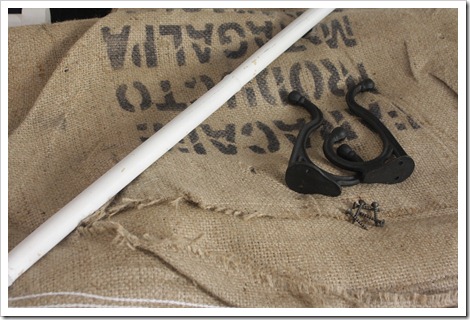 Coffee sack curtain supplies