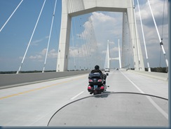 Crossing the Mississippi from Arkansas into Greenville, MS