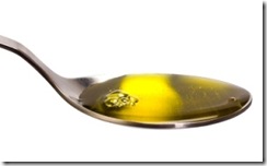 spoonful of olive oil