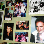 celebrities at a coffee shop in downtown amsterdam in Amsterdam, Netherlands 