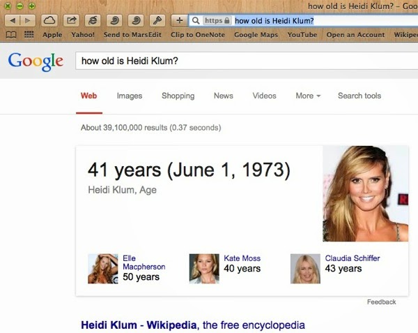 How old is Heidi Klum