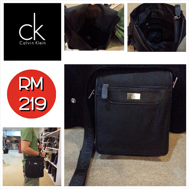 CALVIN KLEIN Sling Bag (Black) SOLD OUT! SHANTEK COLLECTION