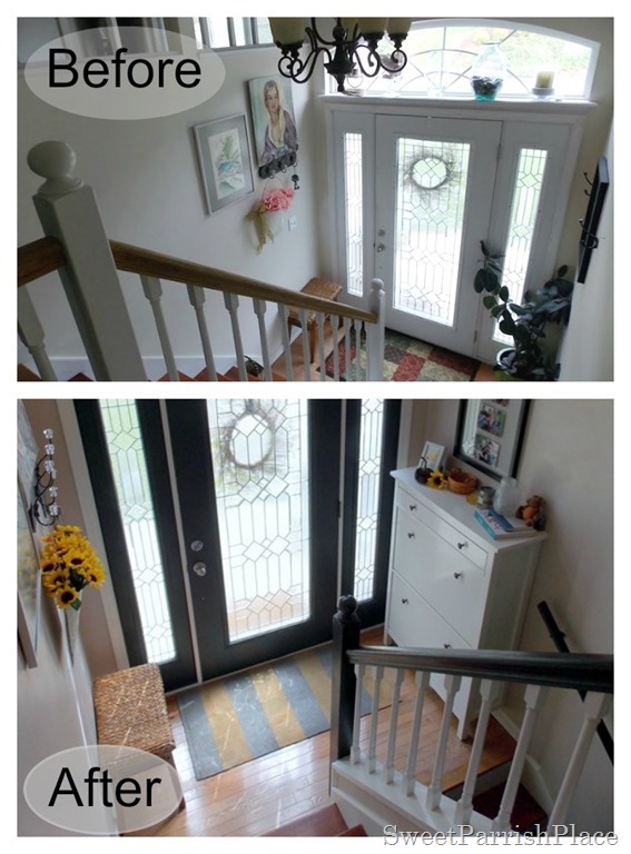 painting stair risers