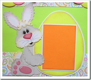 bunny svg easter photo mat