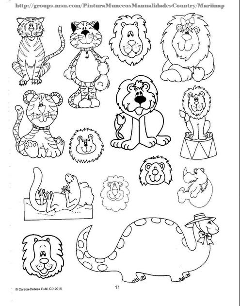 Preescolar Dibujos Animales Domesticos Para Colorear - Páginas Colorear