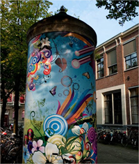 El exquisito arte de los posters en Amsterdam