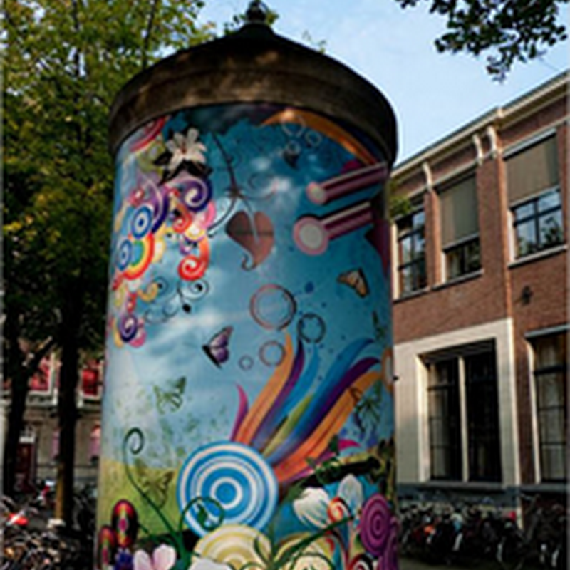 El exquisito arte de los posters en Amsterdam