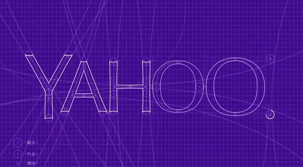 Yahoo redesigned logo