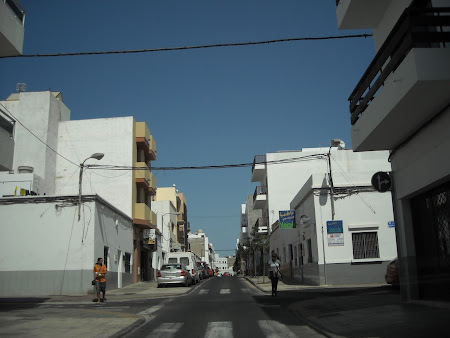 Peisaj urban - în capitala Arrecife din Lanzarote