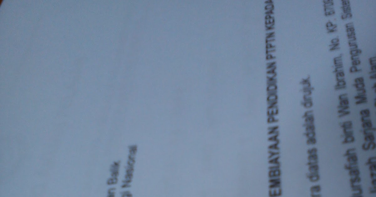 Surat Permohonan Biasiswa Mara - Terengganu w
