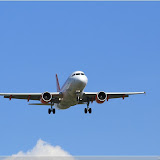 EasyJet Airbus A319 im Landeanflug