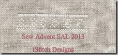 Sew Advent SAL 2013