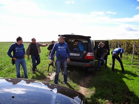 Gitana Winery: Debarcarea din jeep