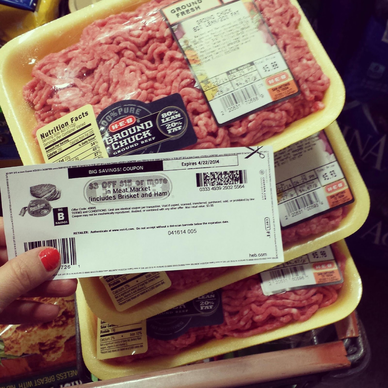 Melissa's Coupon Bargains HEB Meat Deal