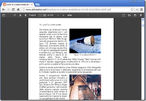 Lettore PDF.js di Firefox su Chrome