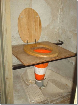 The handy man toilet!!