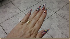 nail art stiletto