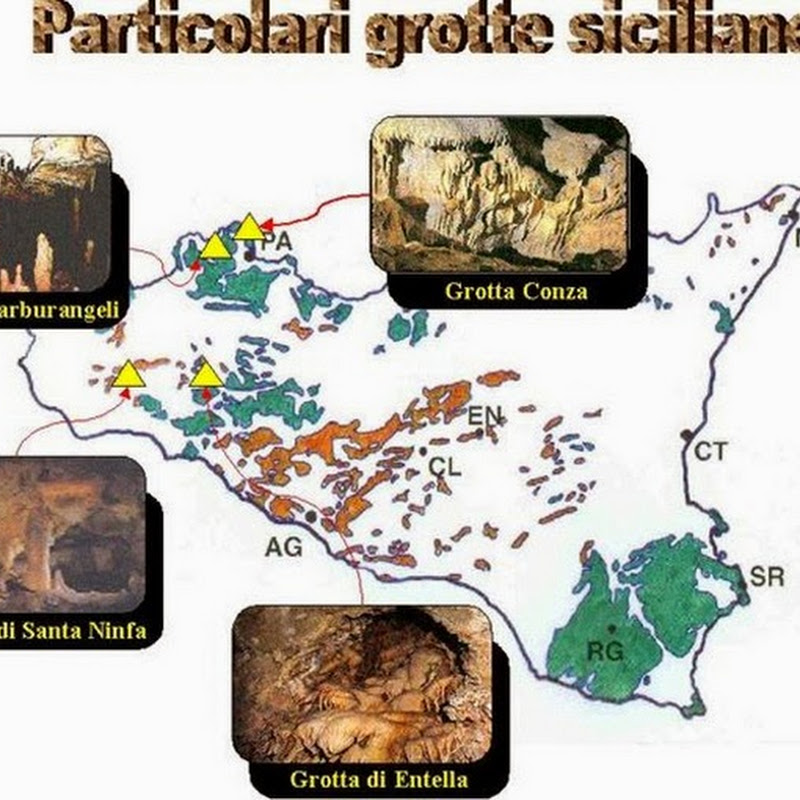 Riserva Naturale Integrale "Grotta di Santa Ninfa" di elevato interesse speleologico, geomorfologico e naturalistico.