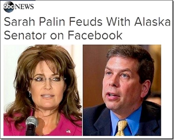 Sarah Palin v Mark Begich