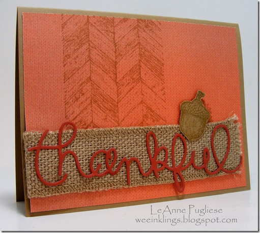 LeAnne Pugliese Truly Grateful Expressions Wee Inklings Stampin Up