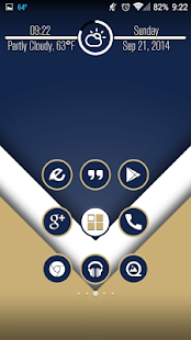 Free Rivalry Royal Blue n Gold APK