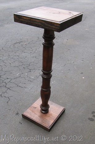 large spindle pedestal