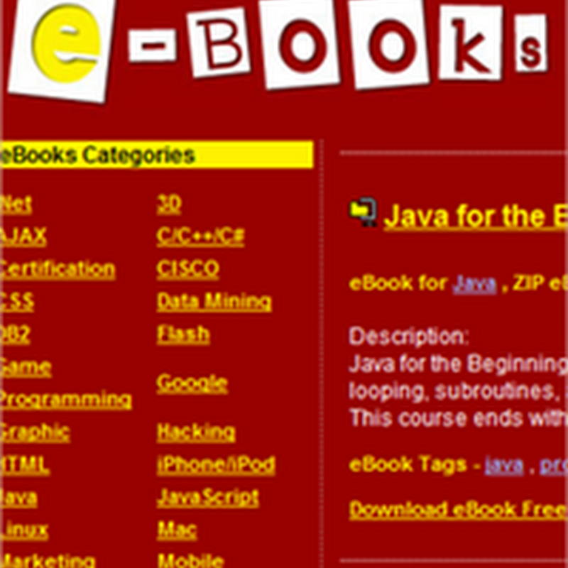 10 sitios para encontrar eBooks gratuitos sobre informática