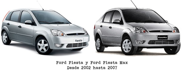 Fiesta 4 y 5 puertas 2002