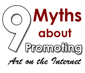 myths promoting art internet