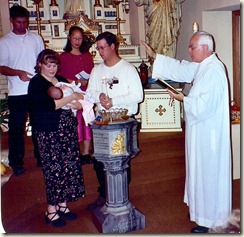Mikayla Anna Michalek baptism