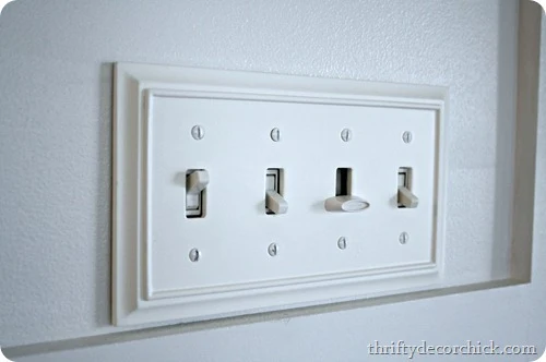 molding light switch cover