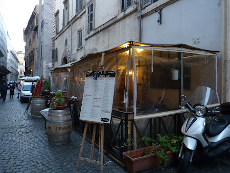 Unde sa mananci in Roma: Restaurant Ponte e Parione 