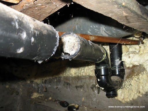 Gallery Kitchen Drain Clogged with Grease