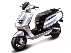 TVS Qube 100 Hybrid Scoote