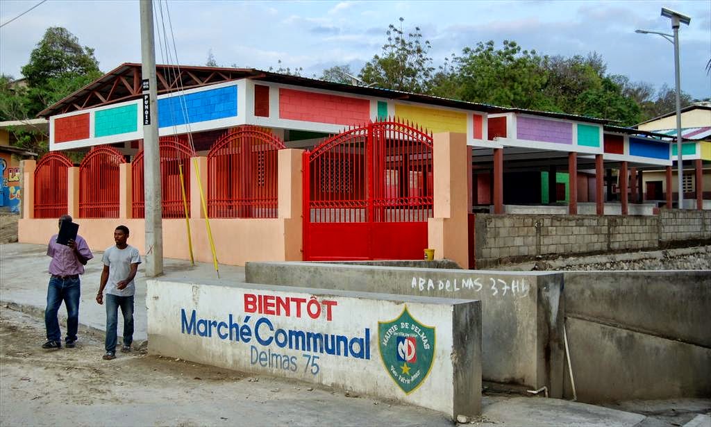 MARDI 31 MARS 2015, INAUGURATION DU MARCHÉ COMMUNAL DE DELMAS 75.