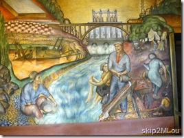 Oct 21, 2013: Restored mural dates from 1933