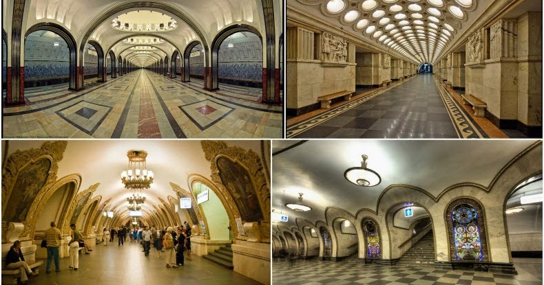 Art and Decor of Moscow Metro Stations | Amusing Planet