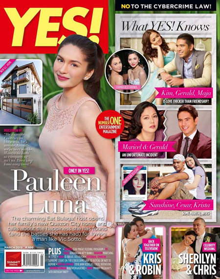 Pauleen Luna on the cover of Yes! March 2013