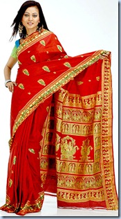 Sari draping style