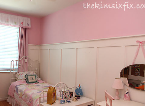 Girls bedroom before