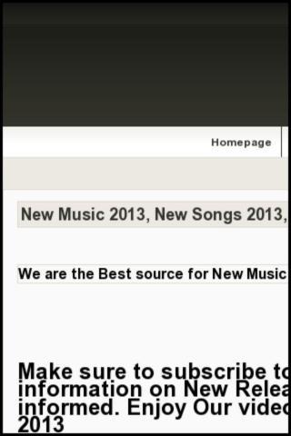 New Music 2013
