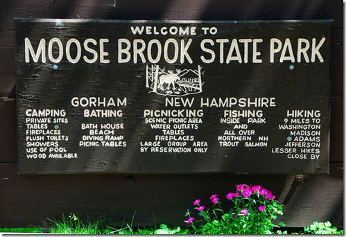 Moose Brook Sign