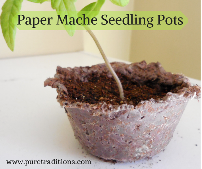 Paper-Mache-Seedling-Pots
