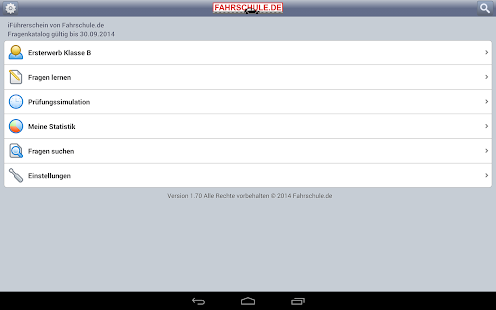 i-Führerschein Fahrschule 2014 apk cracked download - screenshot thumbnail