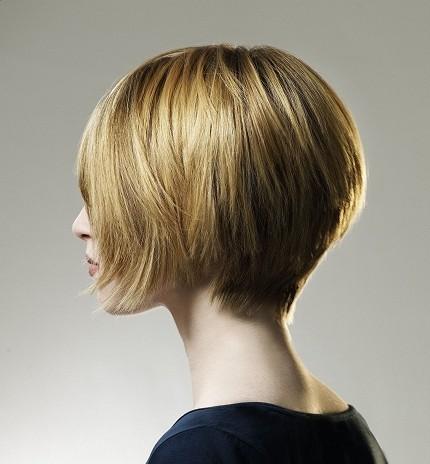 Chin Length Curly Bob Hairstyle