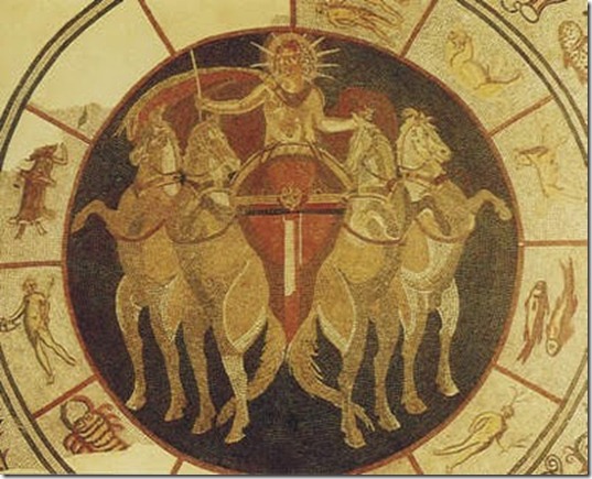 Mosaico Romano Ca.250 dC. Ovid. Met.II, 78